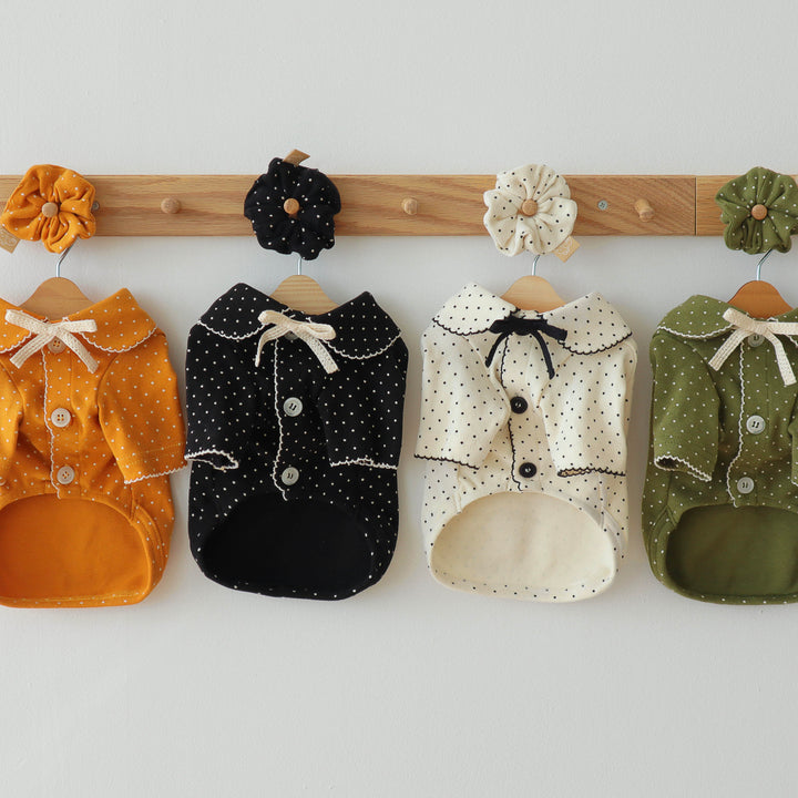 ※予約販売【DURANG RURANG】Dot Scrunchies