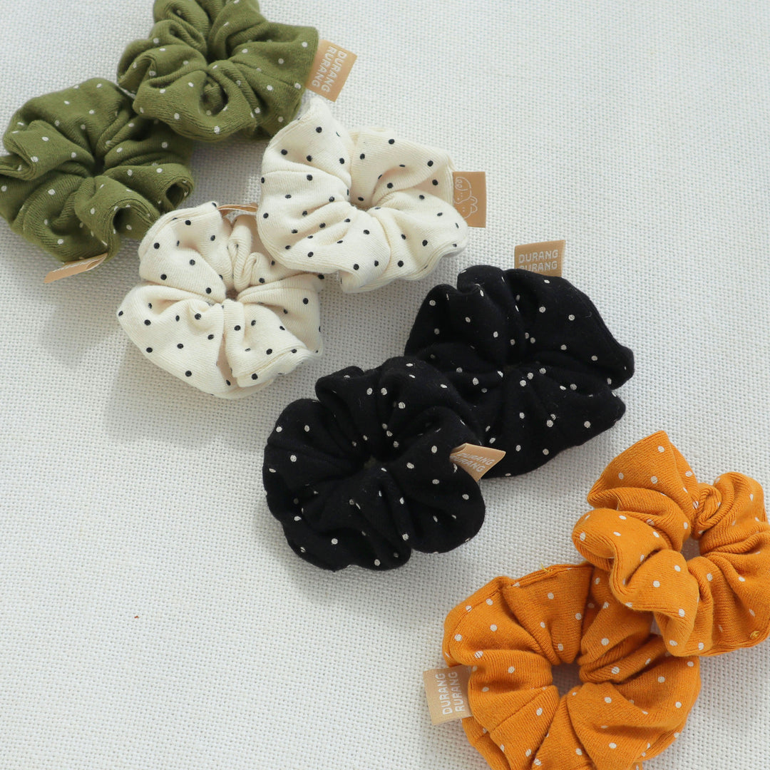 ※予約販売【DURANG RURANG】Dot Scrunchies