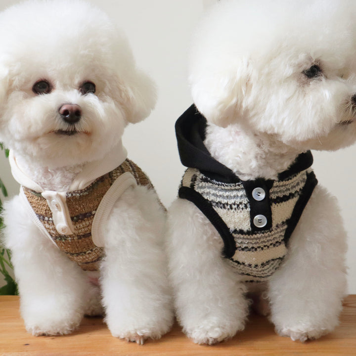 ※予約販売【DURANG RURANG】Snow Boucle Knit（Cream Black）