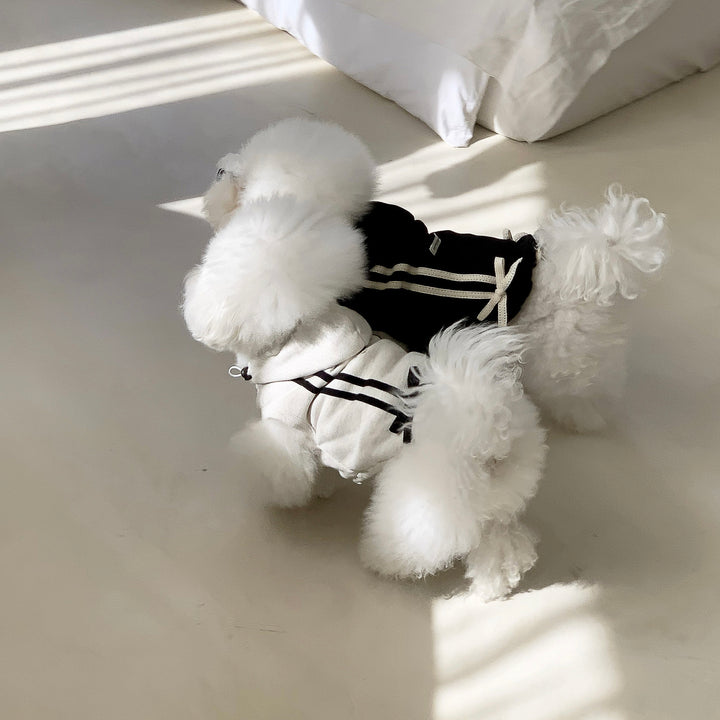 ※予約販売【DURANG RURANG】Ribbon Hoodie Jacket（Black）