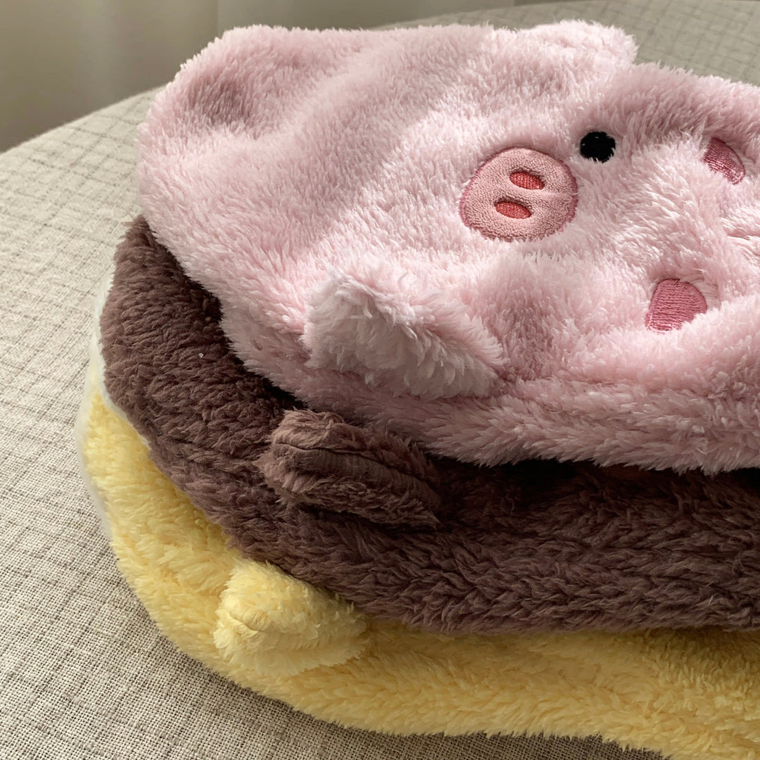 ※予約販売【DURANG RURANG】Animal Fleece Vest（Pig）