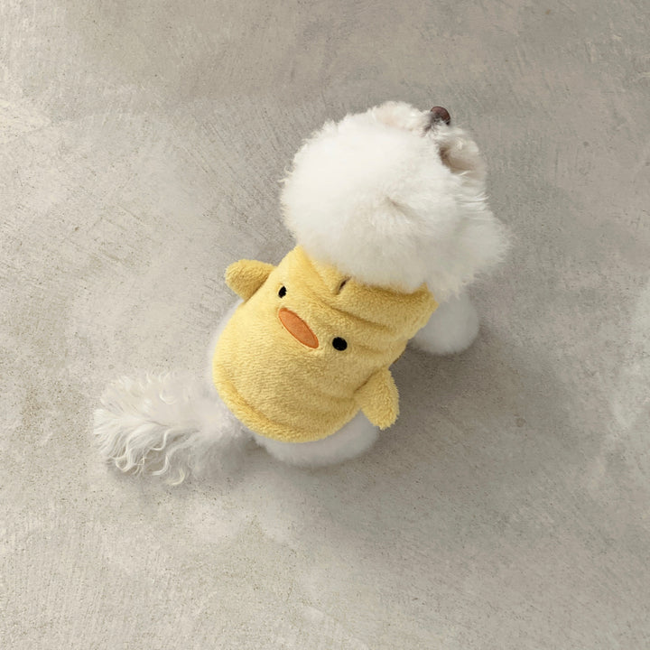 ※予約販売【DURANG RURANG】Animal Fleece Vest（Duck）