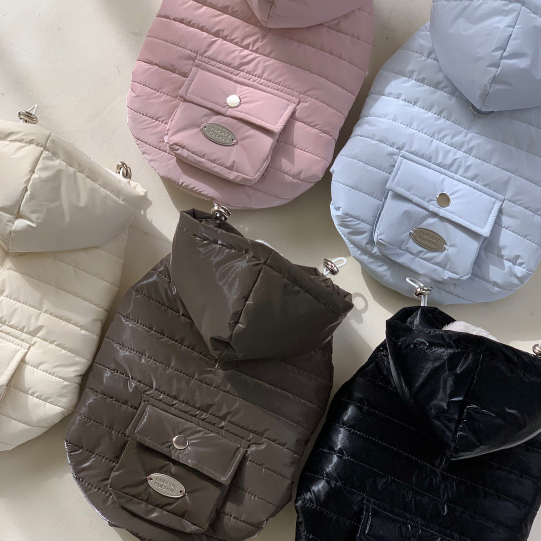 ※予約販売【DURANG RURANG】Glow Pocket Padding（Baby Pink）