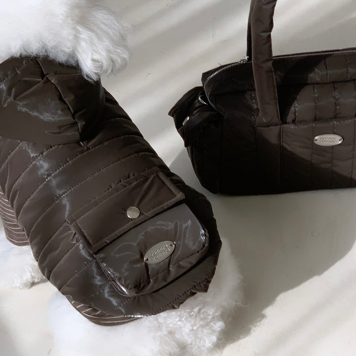 ※予約販売【DURANG RURANG】Glow Pocket Padding（Brown）