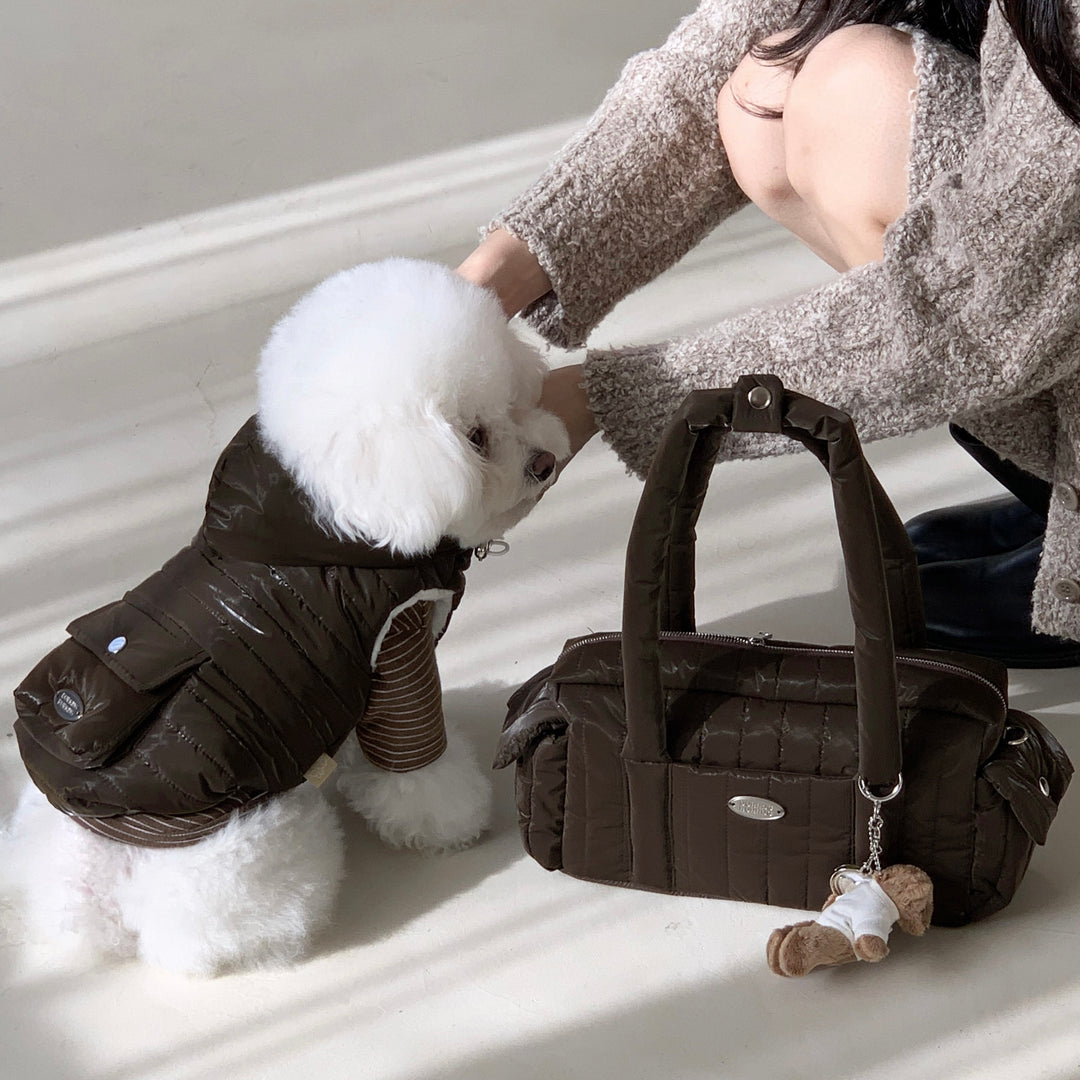 ※予約販売【DURANG RURANG】Glow Pocket Padding（Brown）