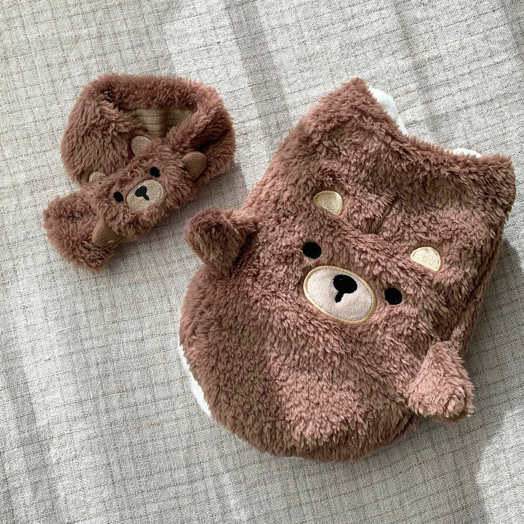 ※予約販売【DURANG RURANG】Animal Fleece Vest（Bear）