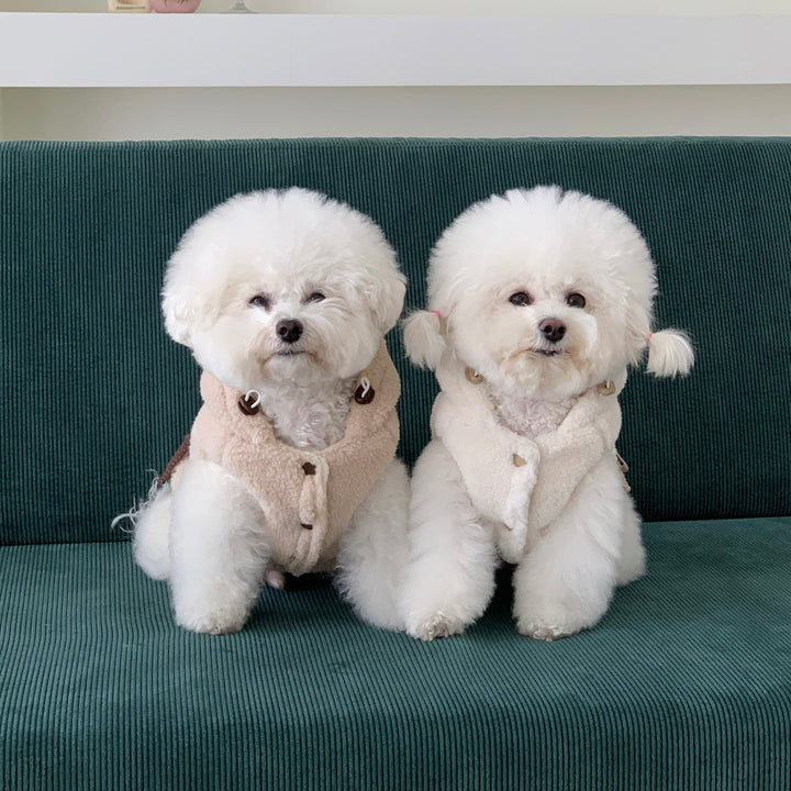 ※予約販売【DURANG RURANG】Ribbon Boa Hoodie Jumper（Cream）