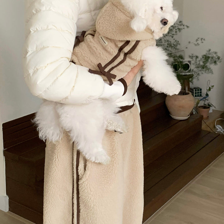 ※予約販売【DURANG RURANG】Ribbon Boa Track Jogger Pants（3 color）