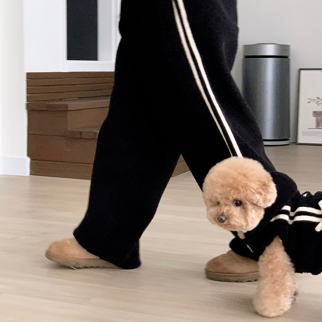 ※予約販売【DURANG RURANG】Ribbon Boa Track Jogger Pants（3 color）