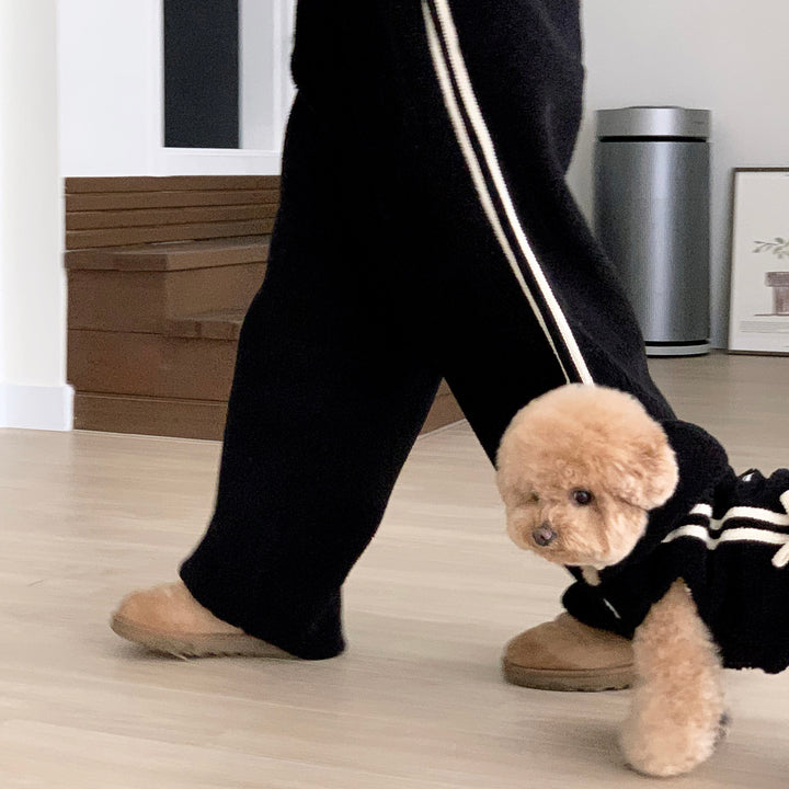 ※予約販売【DURANG RURANG】Ribbon Boa Track Jogger Pants（3 color）