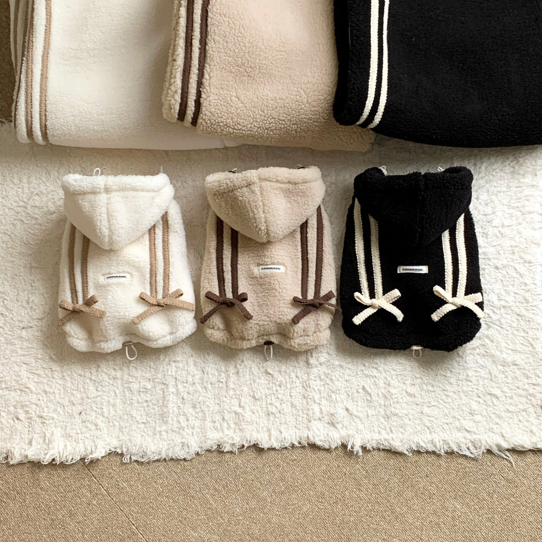 ※予約販売【DURANG RURANG】Ribbon Boa Track Jogger Pants（3 color）