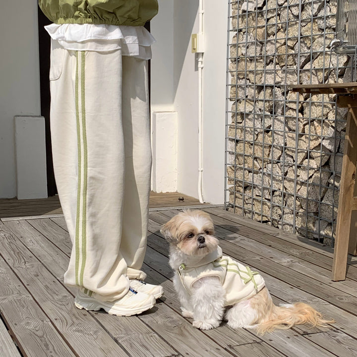 即納【DURANG RURANG】Ribbon Hoodie Jumper（Cream）