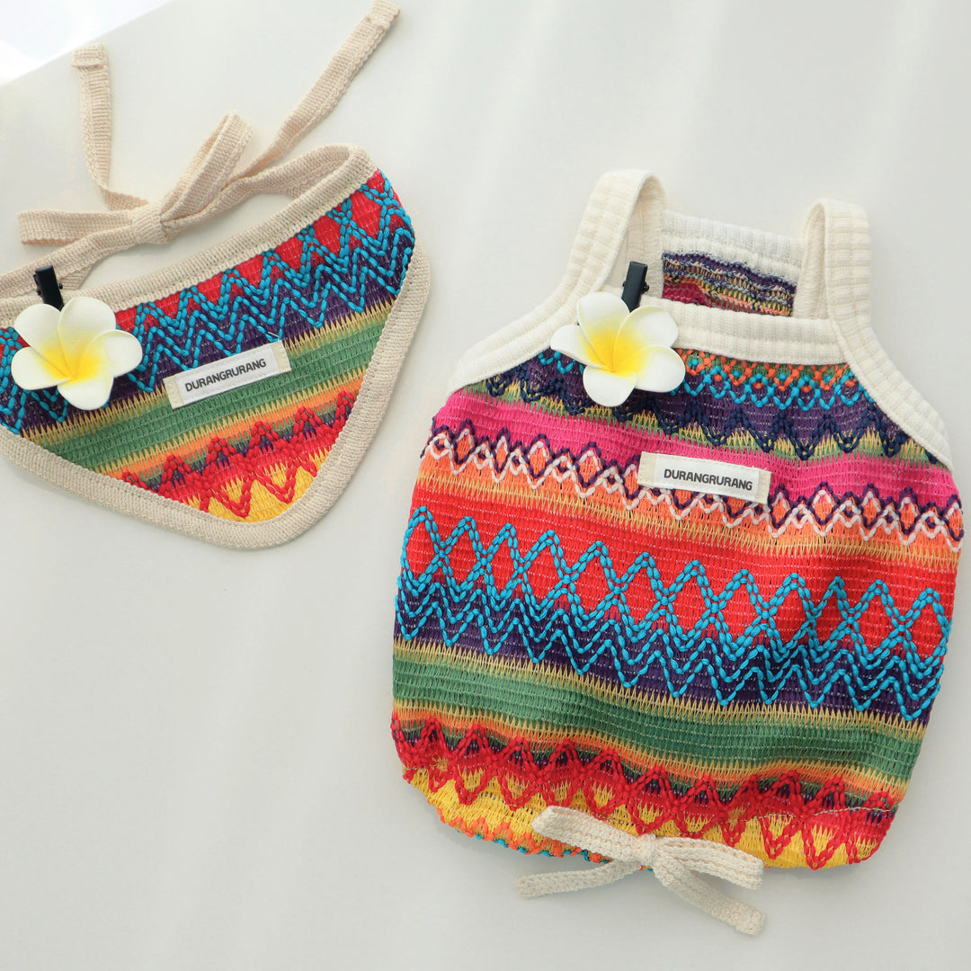 ※予約販売【DURANG RURANG】Wikiki Knit Top