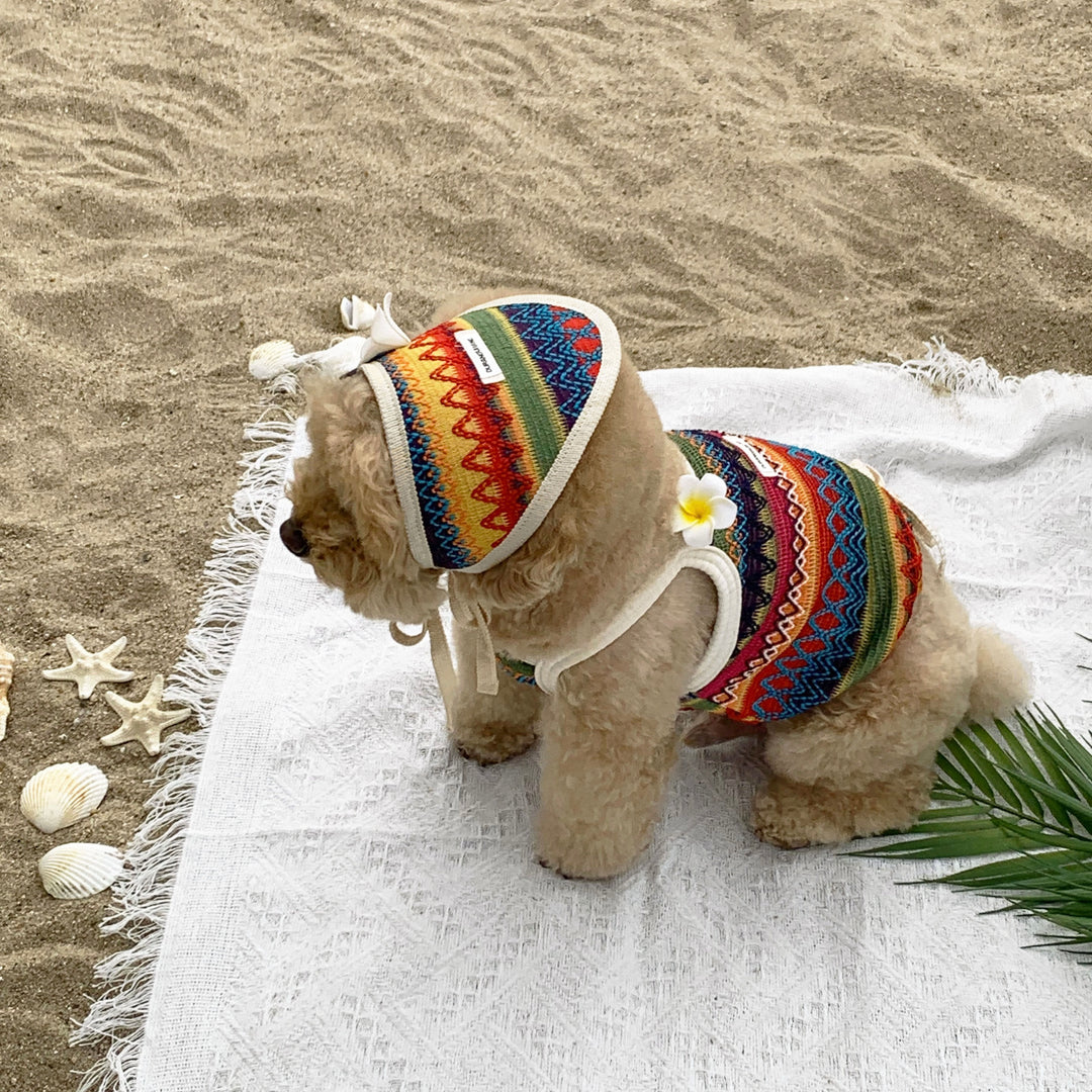 ※予約販売【DURANG RURANG】Wikiki Knit Bandana