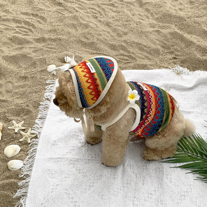 ※予約販売【DURANG RURANG】Wikiki Knit Bandana