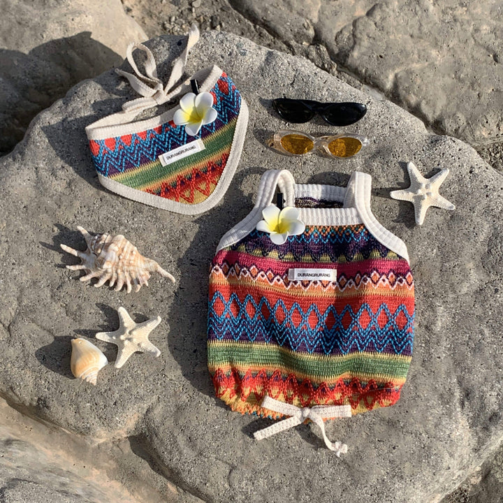 ※予約販売【DURANG RURANG】Wikiki Knit Bandana
