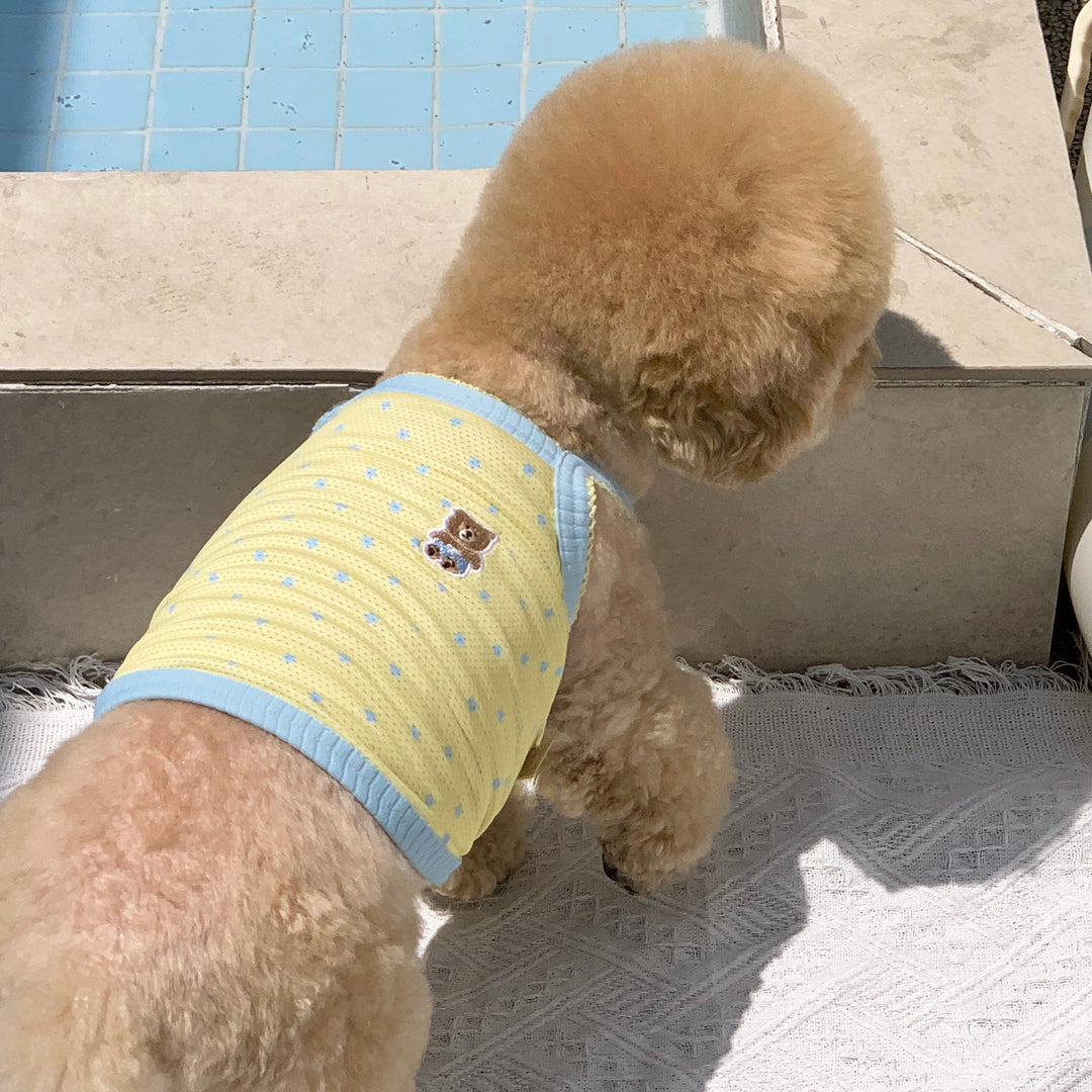 ※予約販売【DURANG RURANG】Star Bear Cool T（Soda Yellow）