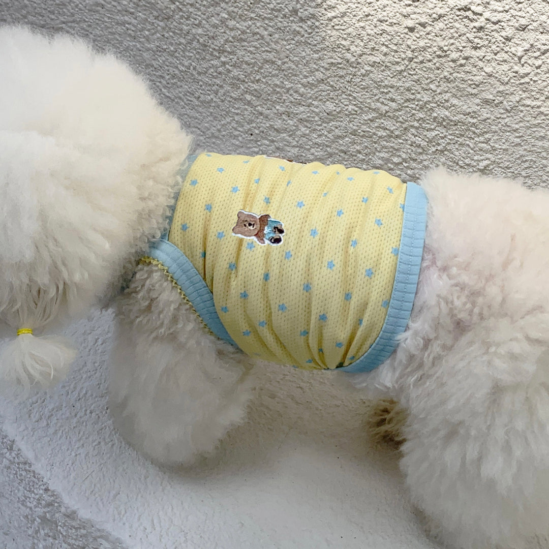 ※予約販売【DURANG RURANG】Star Bear Cool T（Soda Yellow）