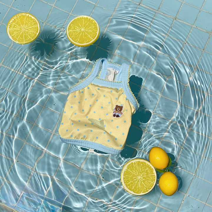 ※予約販売【DURANG RURANG】Star Bear Cool T（Soda Yellow）