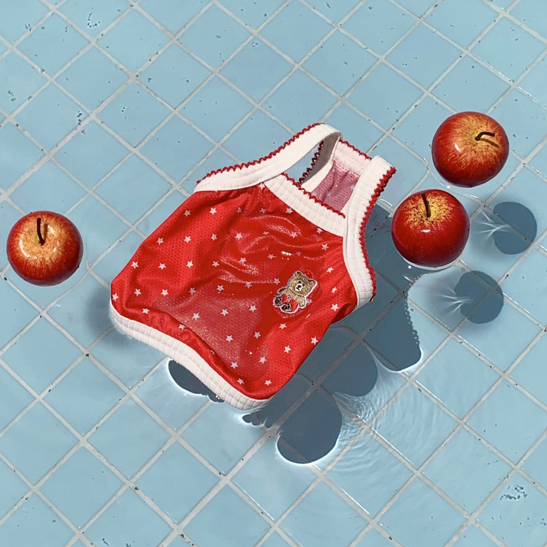 ※予約販売【DURANG RURANG】Star Bear Cool T（Red）