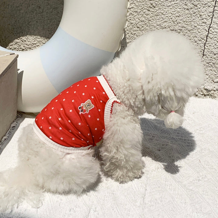 ※予約販売【DURANG RURANG】Star Bear Cool T（Red）