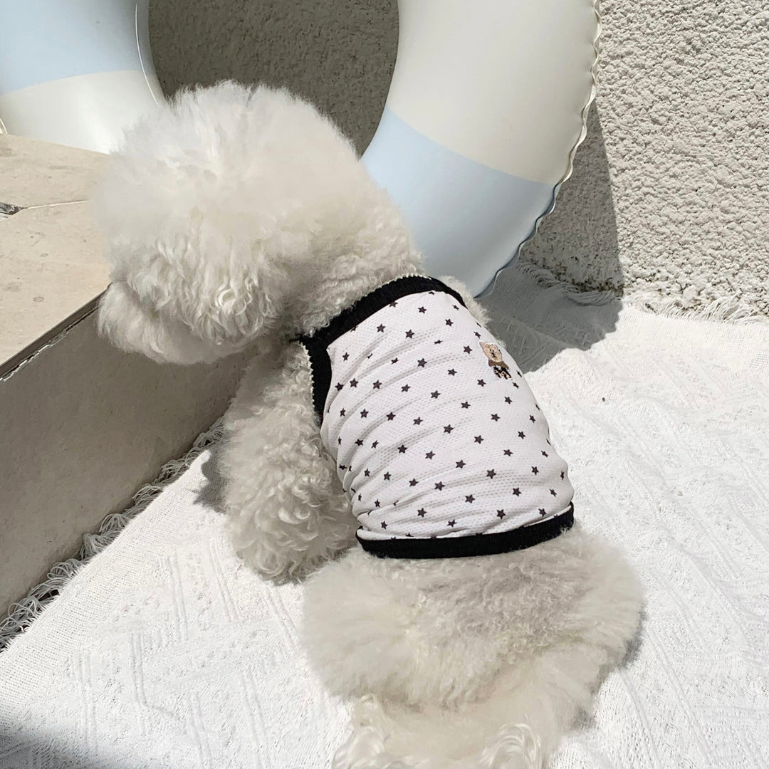 ※予約販売【DURANG RURANG】Star Bear Cool T（Cream Black）