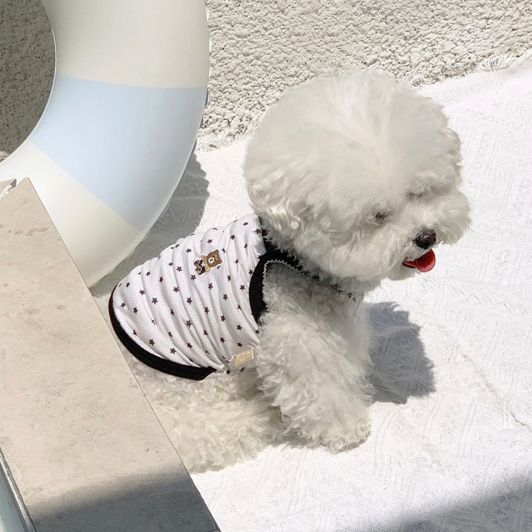 ※予約販売【DURANG RURANG】Star Bear Cool T（Cream Black）