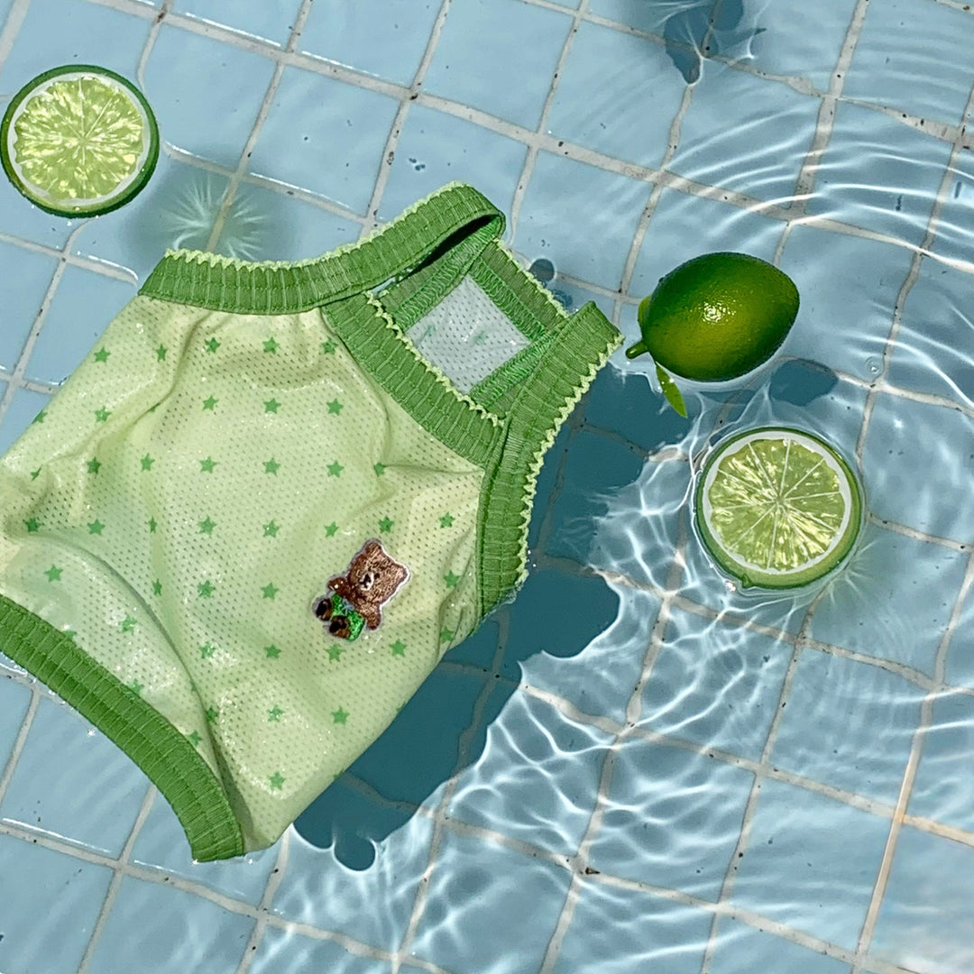 ※予約販売【DURANG RURANG】Star Bear Cool T（Light Green）