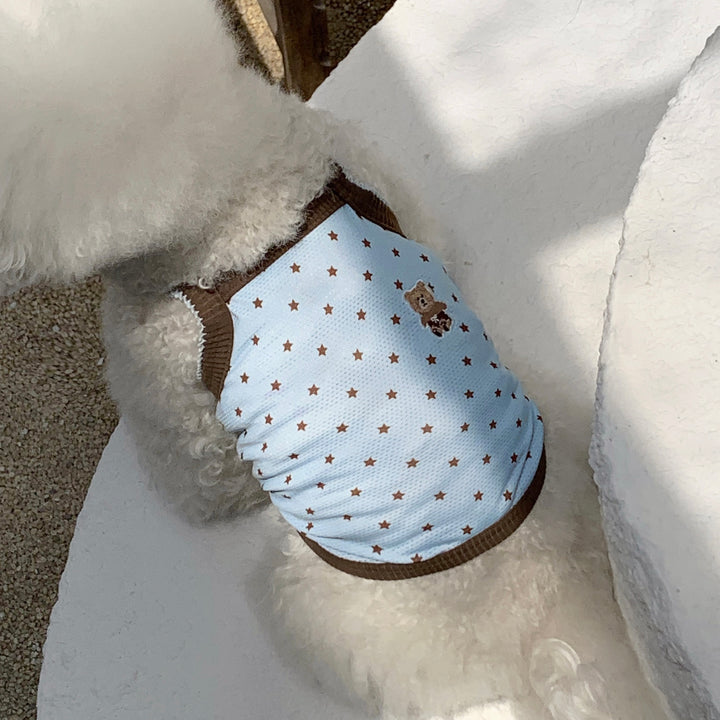※予約販売【DURANG RURANG】Star Bear Cool T（Blue Brown）