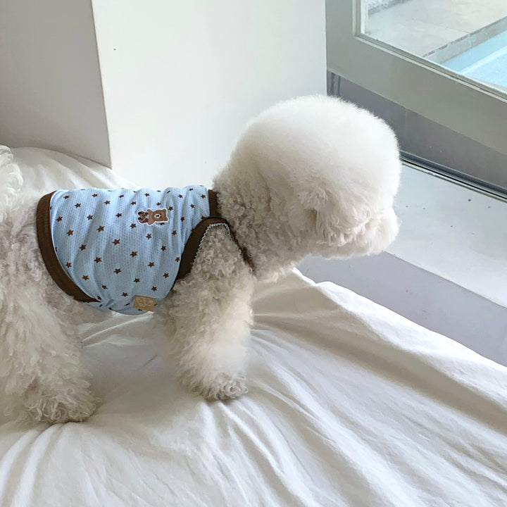 ※予約販売【DURANG RURANG】Star Bear Cool T（Blue Brown）
