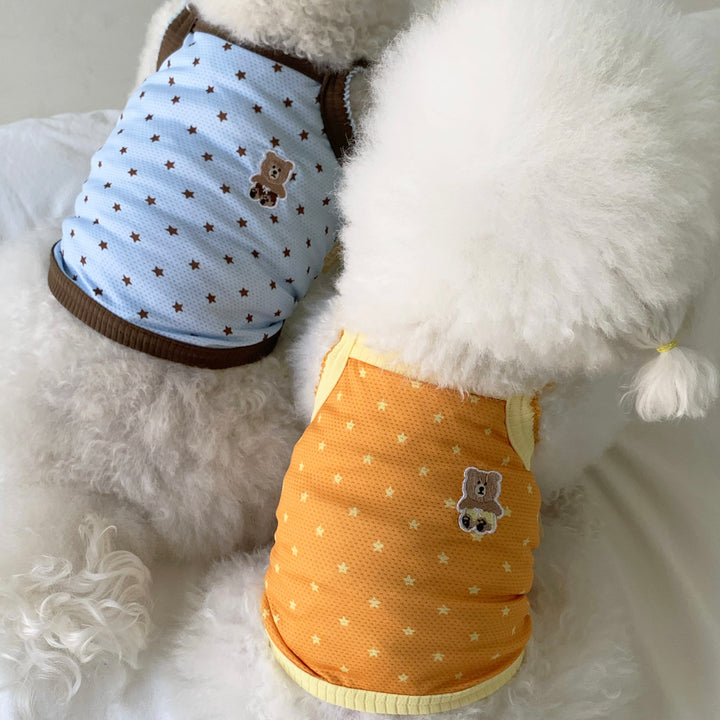 ※予約販売【DURANG RURANG】Star Bear Cool T（Blue Brown）