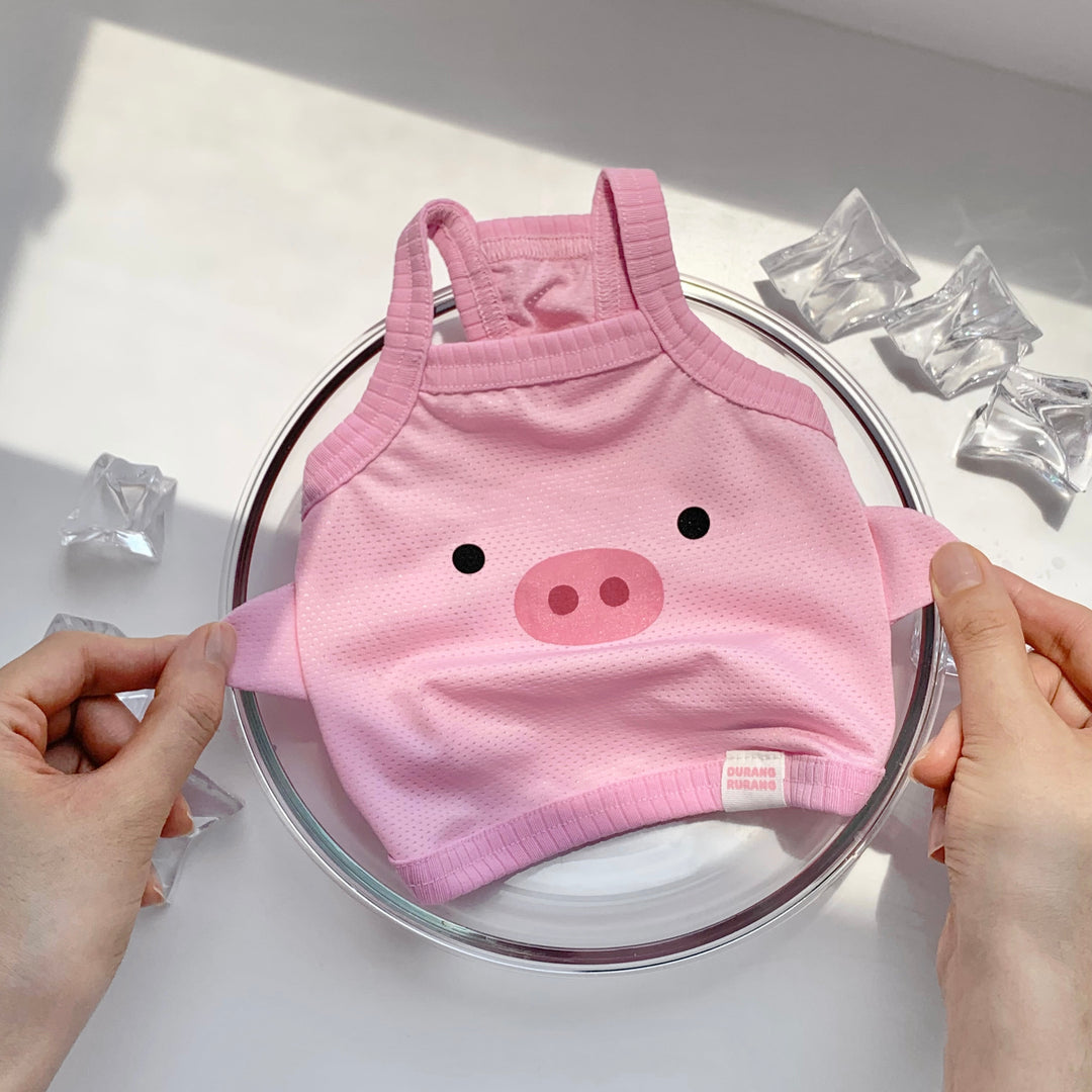 ※予約販売【DURANG RURANG】Baby Pig Cool T（Sleeveless）