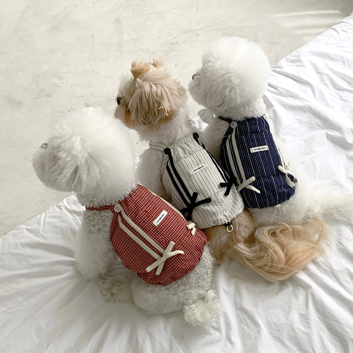 ※予約販売【DURANG RURANG】Cotton Ribbon Top（Ivory）