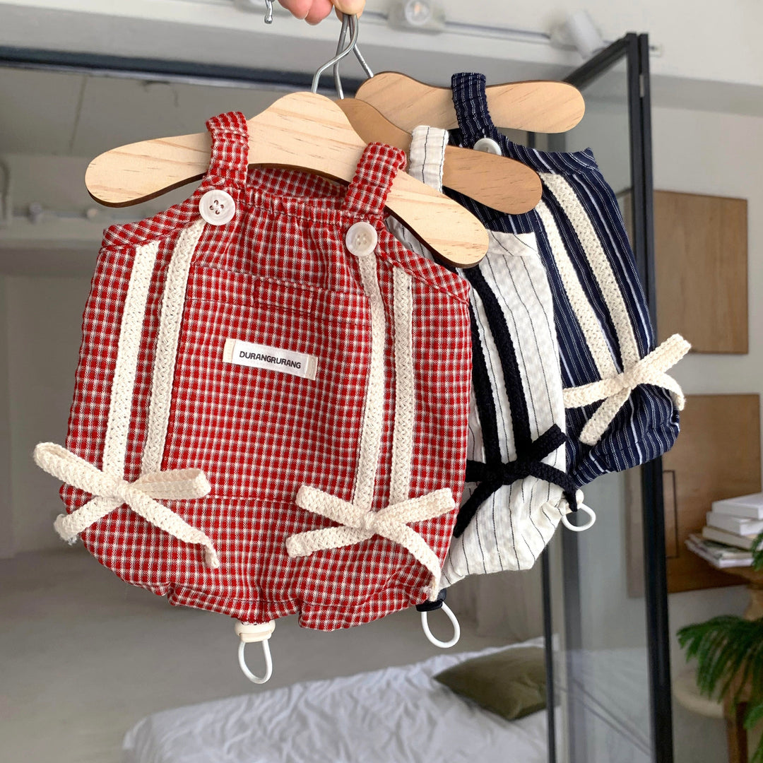 ※予約販売【DURANG RURANG】Cotton Ribbon Top（Ivory）