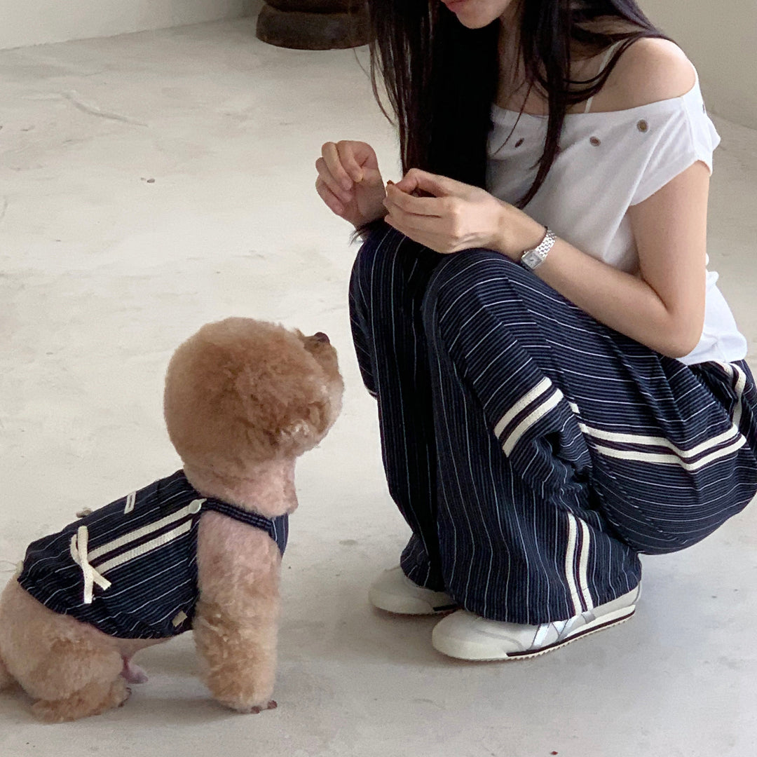 ※予約販売【DURANG RURANG】Cotton Ribbon Track Pants（3color）