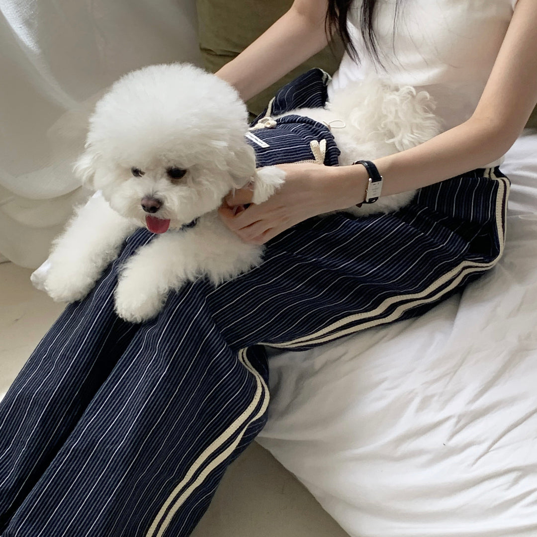 ※予約販売【DURANG RURANG】Cotton Ribbon Track Pants（3color）