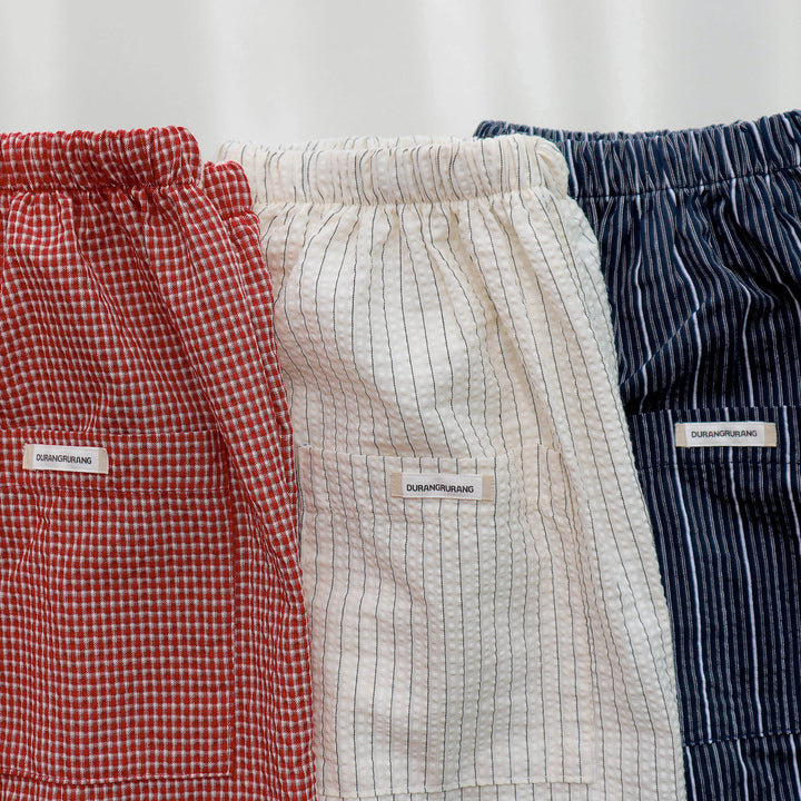 ※予約販売【DURANG RURANG】Cotton Ribbon Track Pants（3color）