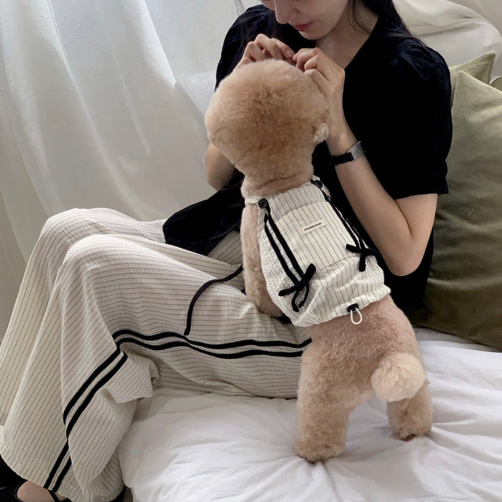※予約販売【DURANG RURANG】Cotton Ribbon Track Pants（3color）