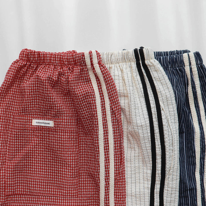 ※予約販売【DURANG RURANG】Cotton Ribbon Track Pants（3color）