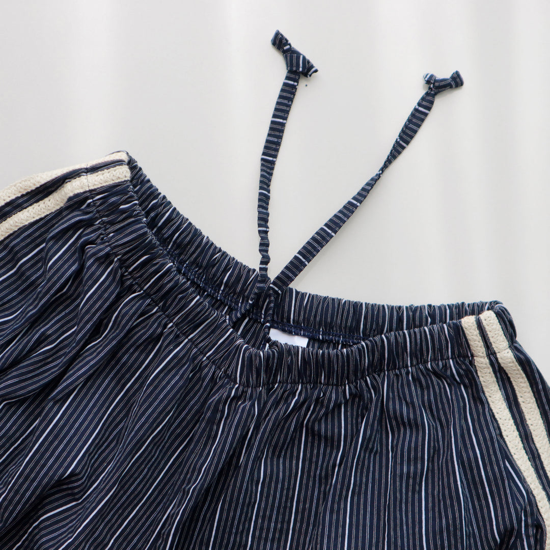 ※予約販売【DURANG RURANG】Cotton Ribbon Track Pants（3color）