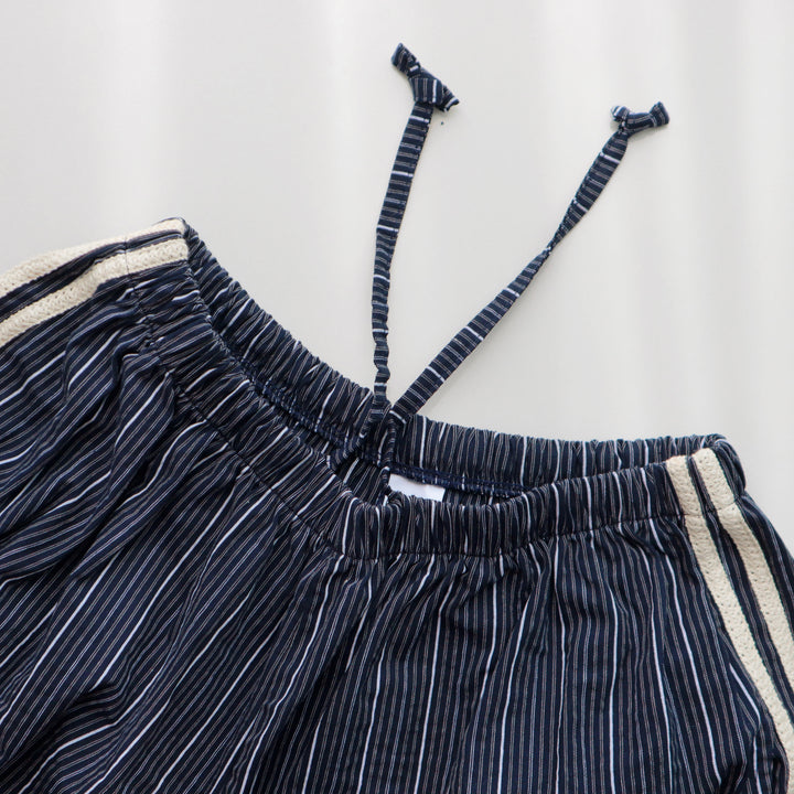※予約販売【DURANG RURANG】Cotton Ribbon Track Pants（3color）