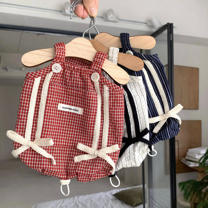 ※予約販売【DURANG RURANG】Cotton Ribbon Top（Brick Red）