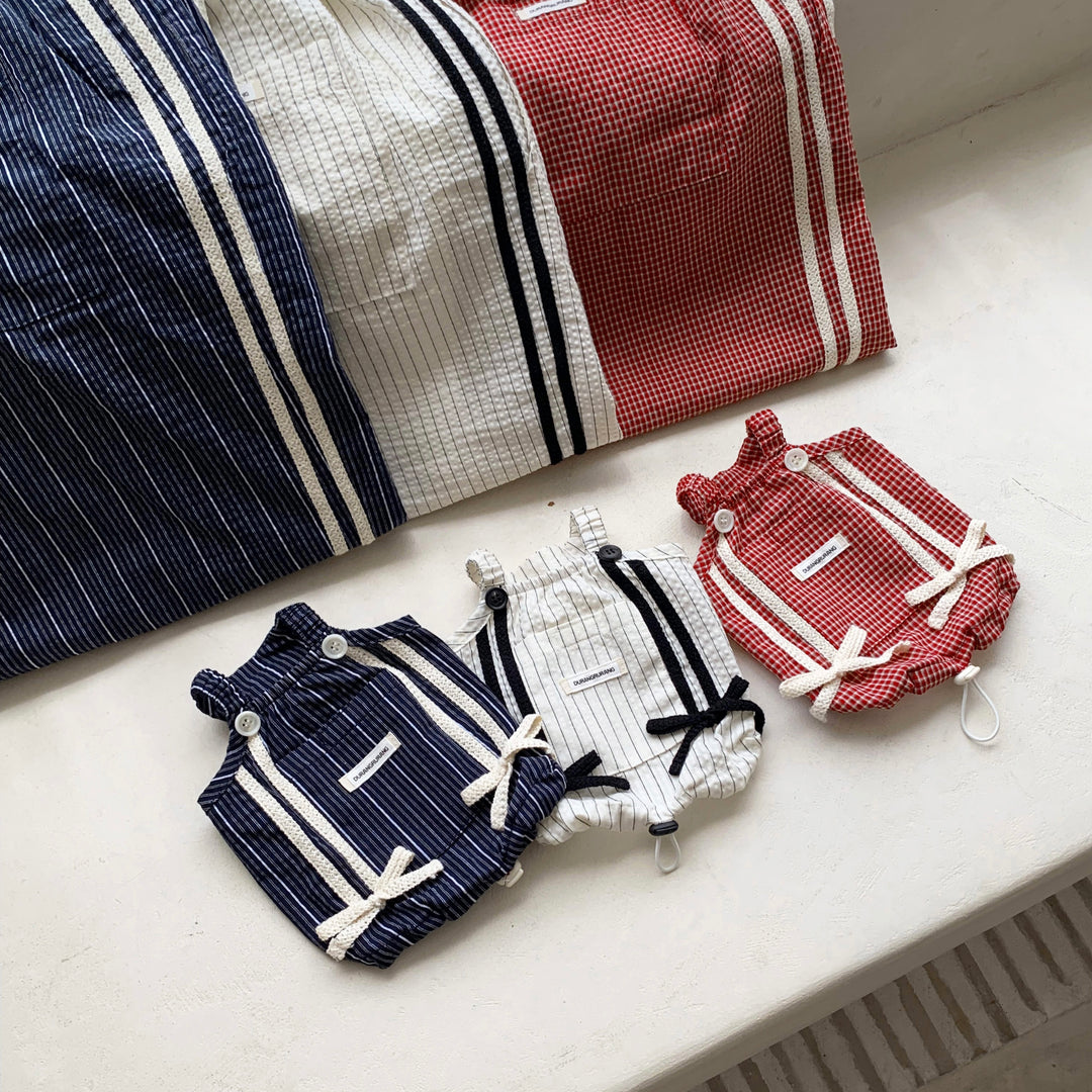 ※予約販売【DURANG RURANG】Cotton Ribbon Top（Brick Red）