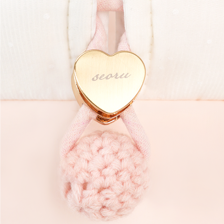 ※予約販売【seoru】Letter Bag (Dot Pink)