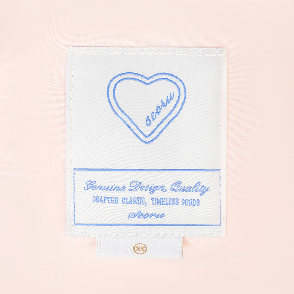 ※予約販売【seoru】Letter Bag (Dot Pink)