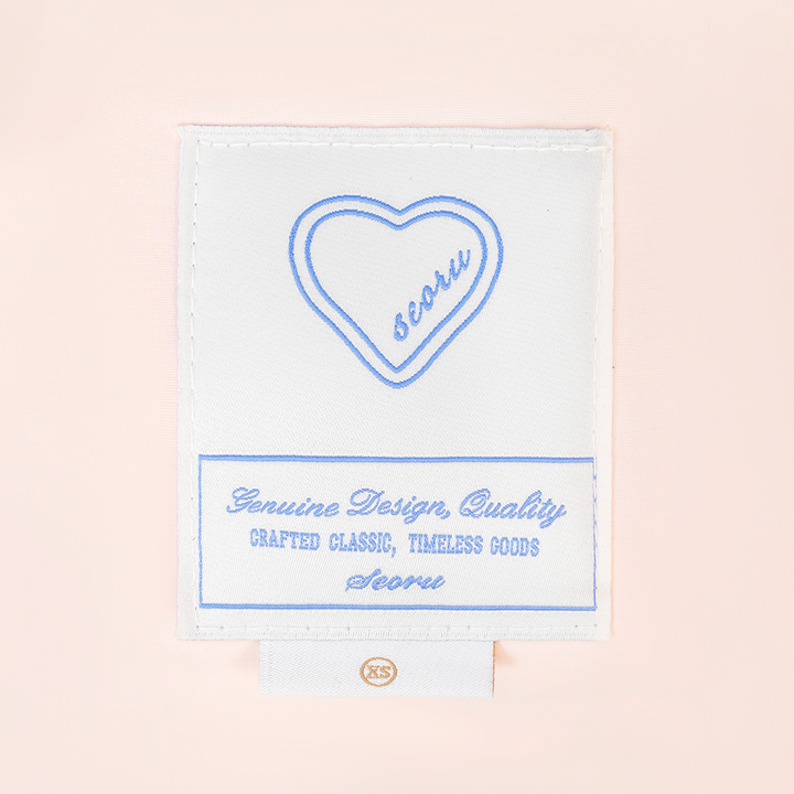 ※予約販売【seoru】Letter Bag (Dot Pink)