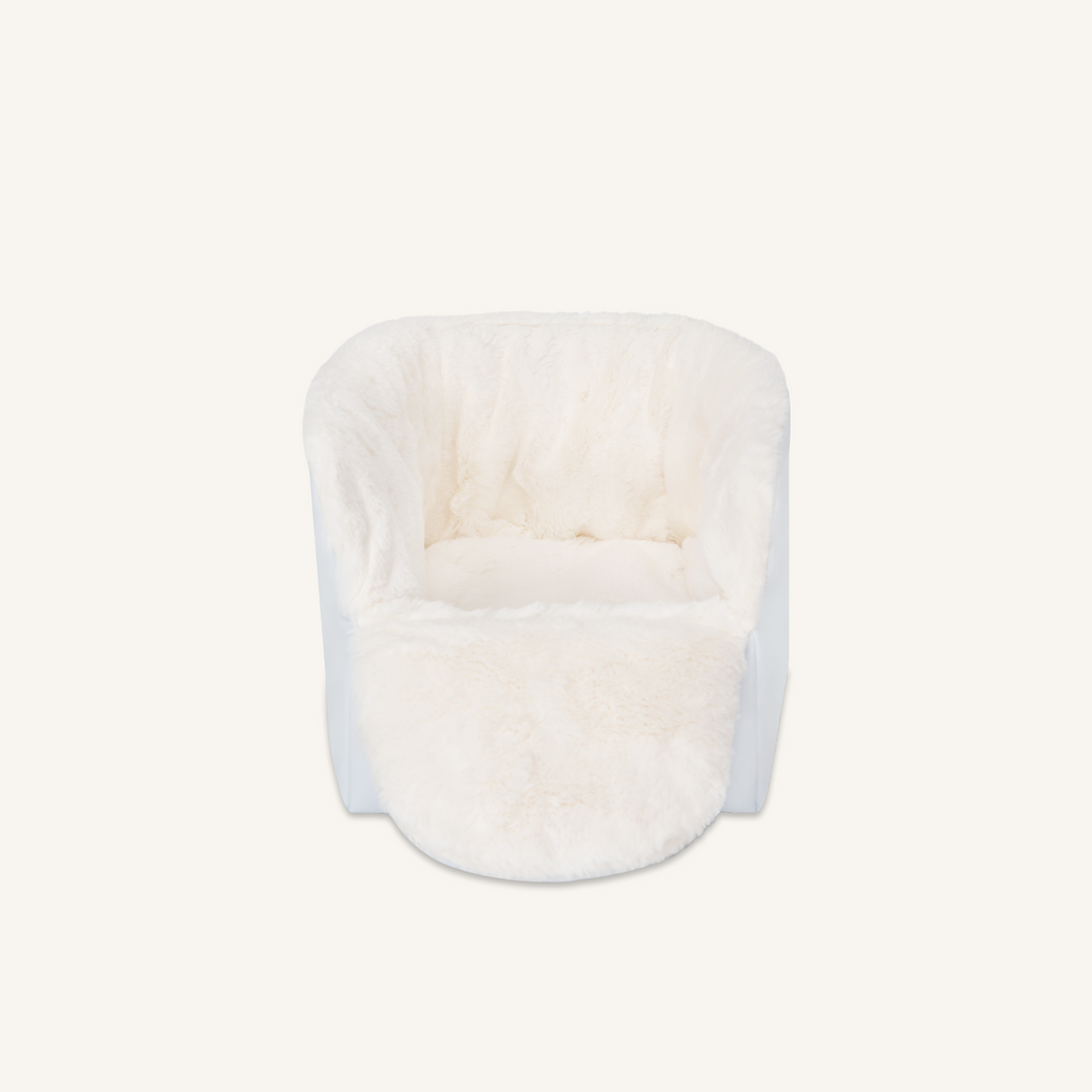 ※予約販売【seoru】Fur-bumper Cushion Set（Mesh Ballon Bag専用）