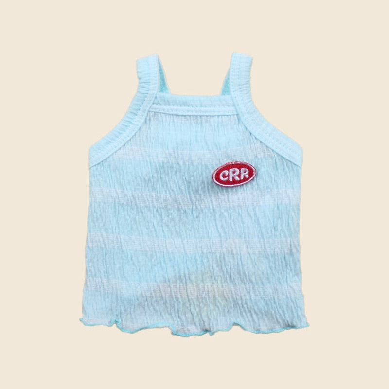 ※予約販売【CRR】Frail Strap Top（Sky）
