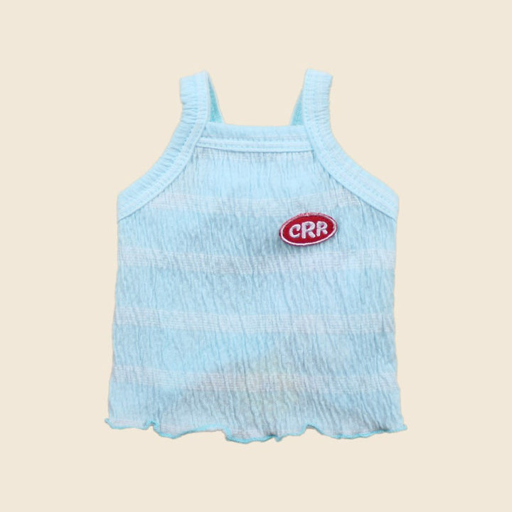 ※予約販売【CRR】Frail Strap Top（Sky）