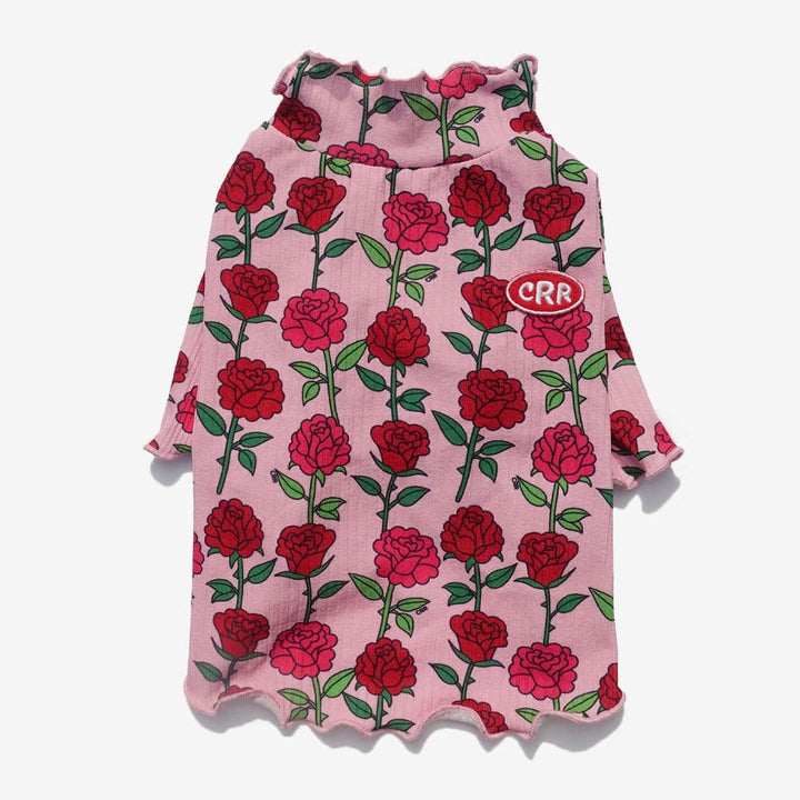 ※予約販売【CRR】Rosé Frill Half Top（Pink）
